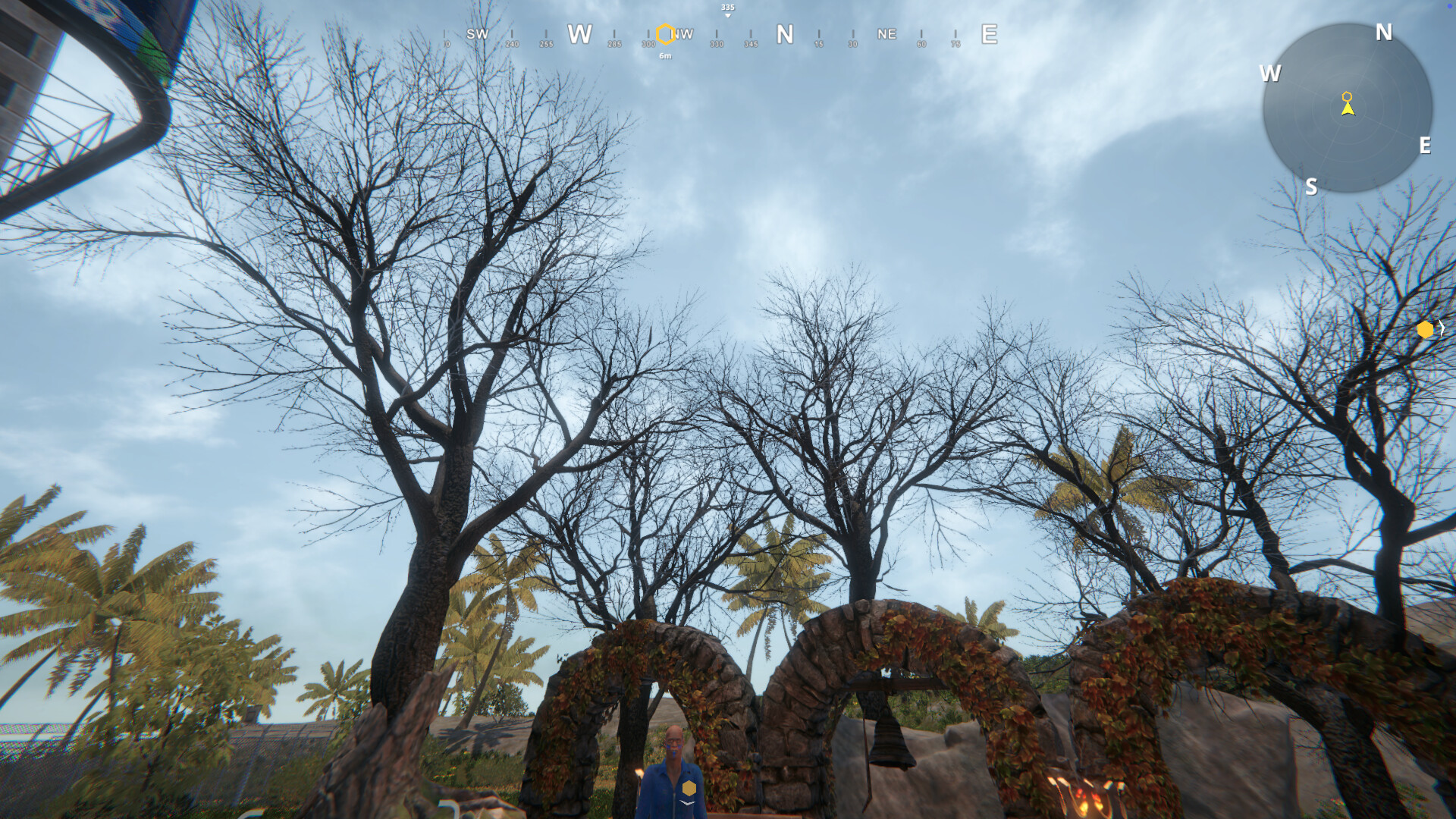 在寧靜的沙灘場景中進行冥想