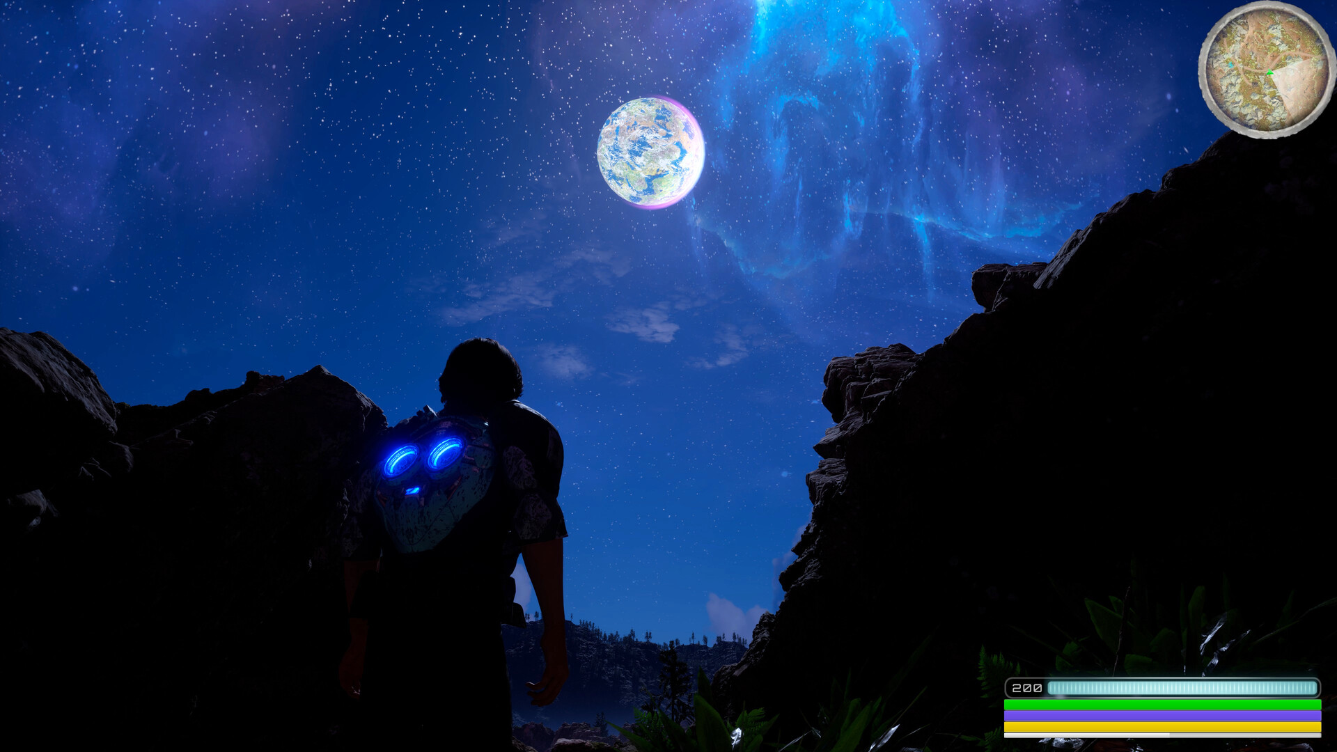 兩名玩家並肩作戰，探索未知區域