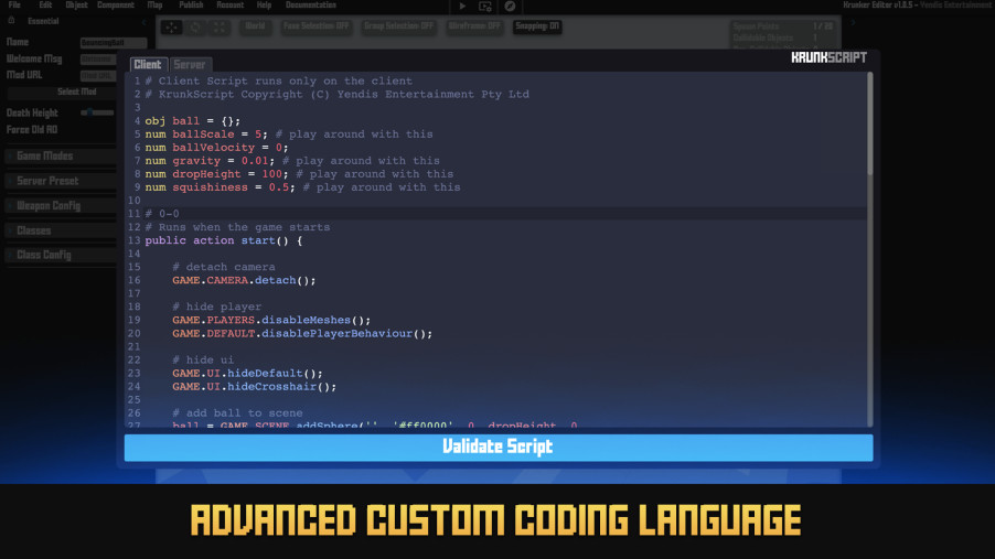 Krunker 遊戲中的狙擊視角