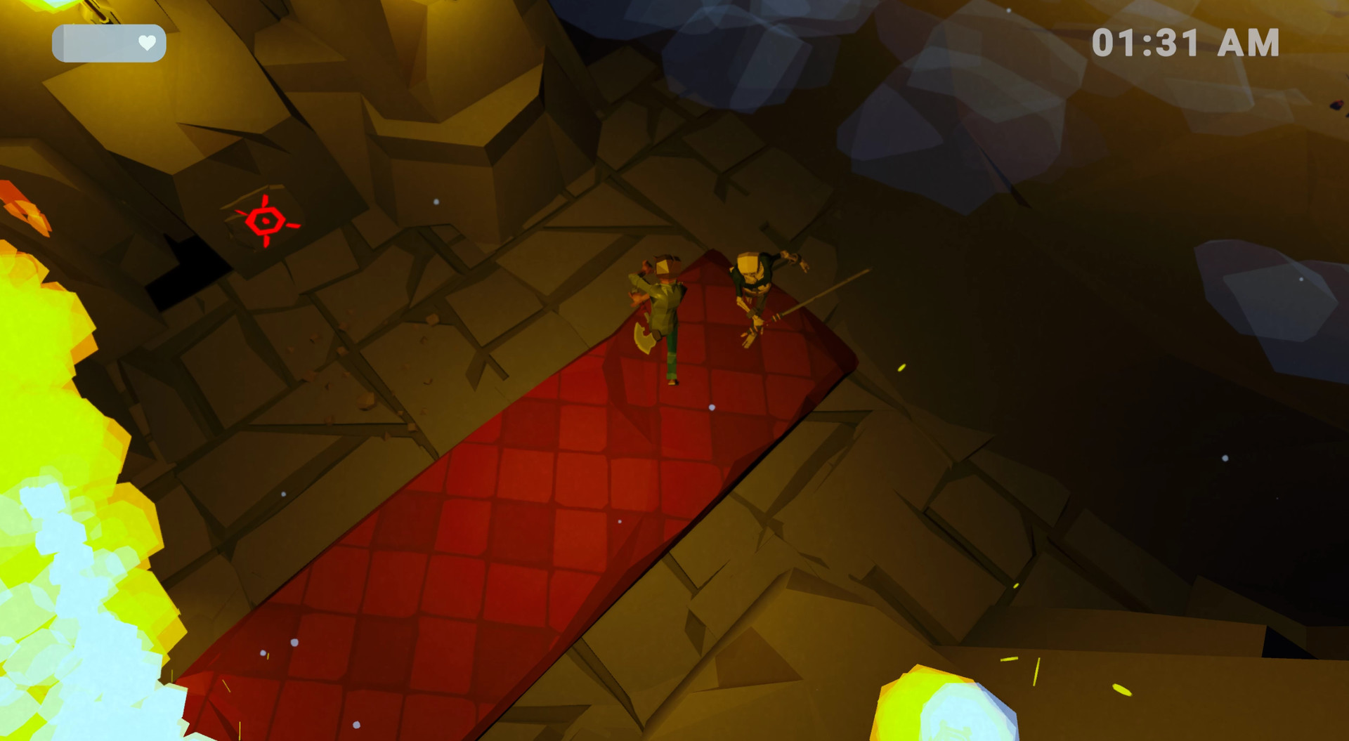 遊戲中出現的奇特飛碟場景