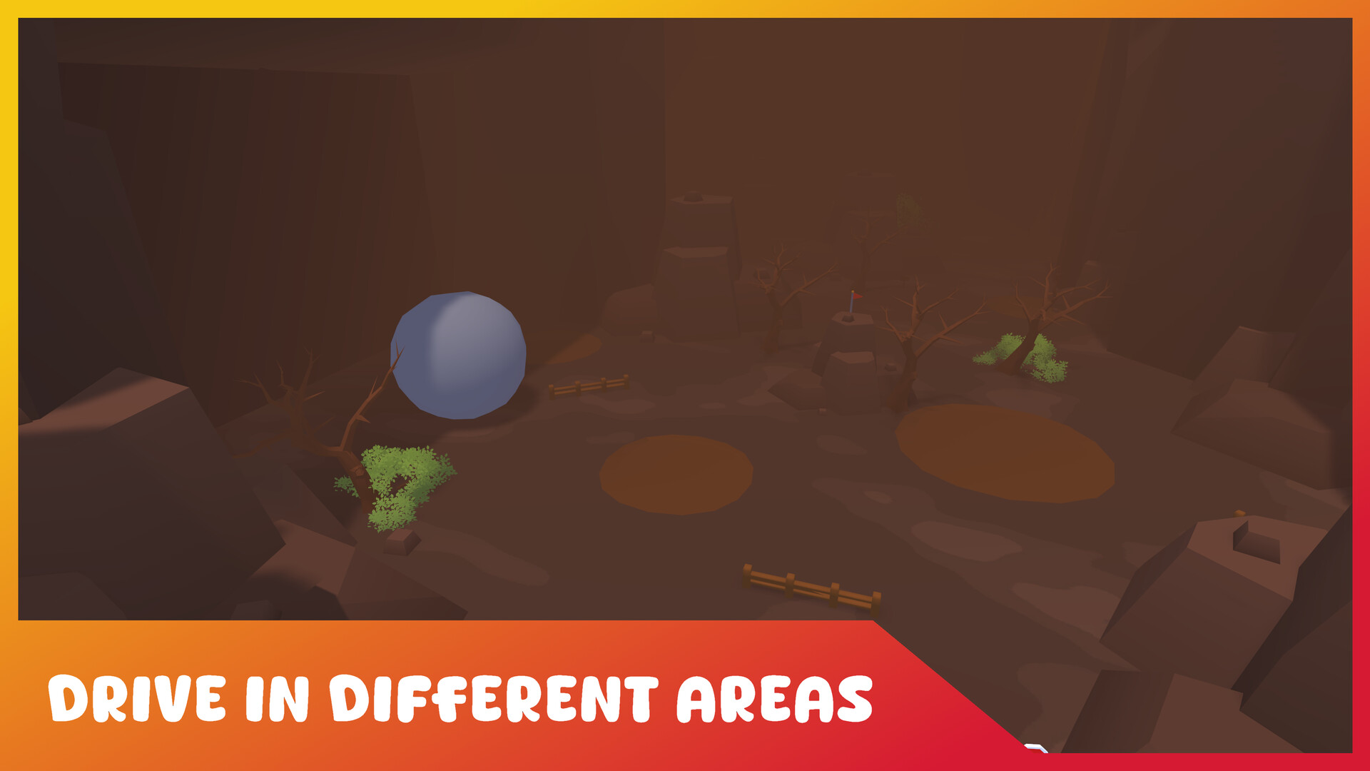 遊戲中的一個關卡，賽道懸浮在空中，背景是藍天白雲。