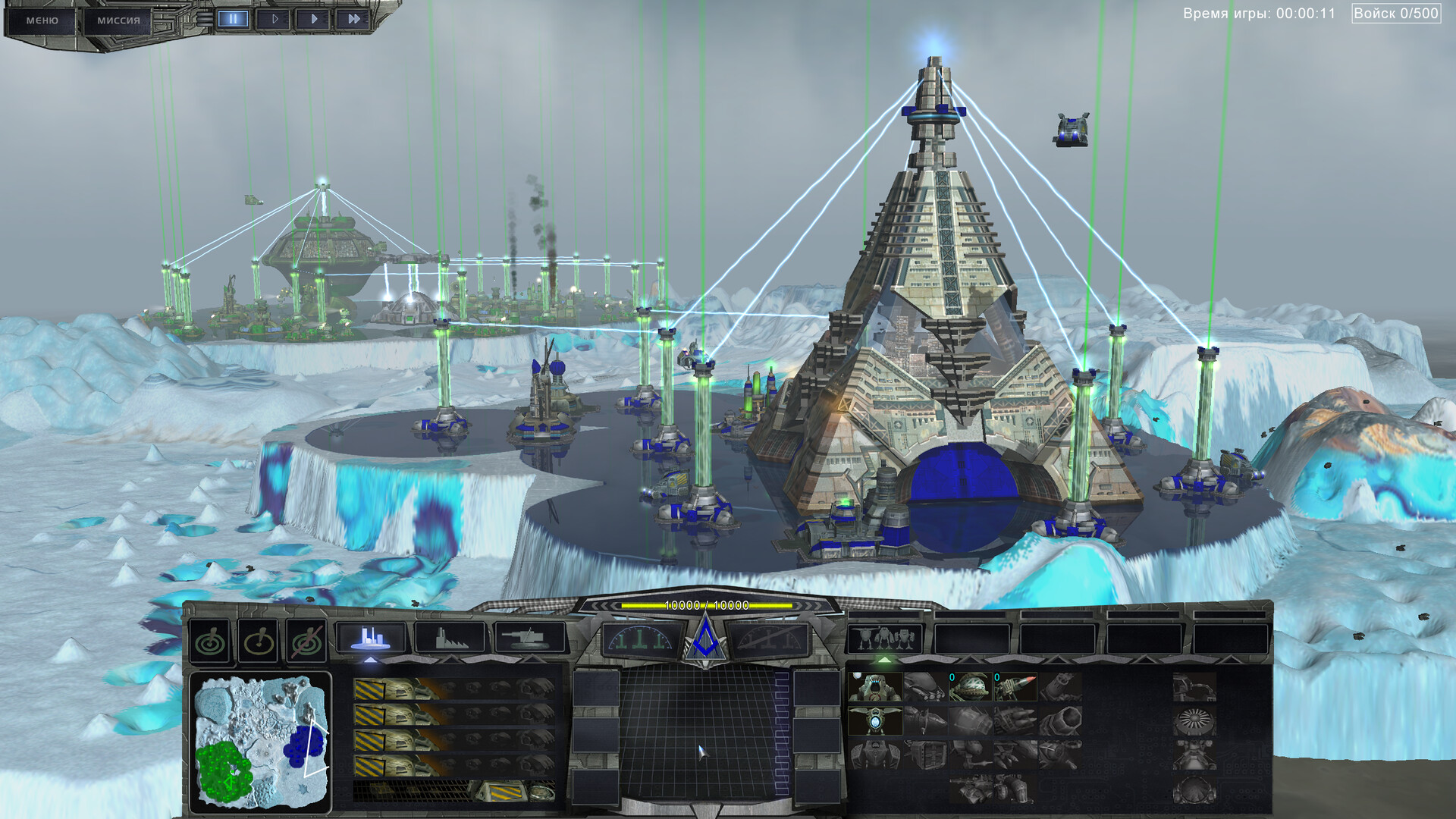 Legate Edition 中強化的遊戲畫面