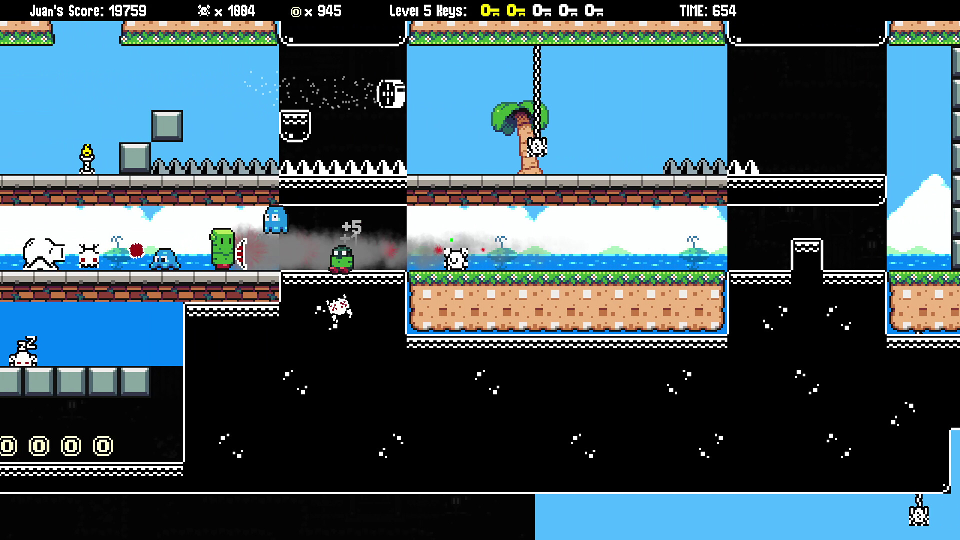 胡安使用長鞭攻擊敵人。