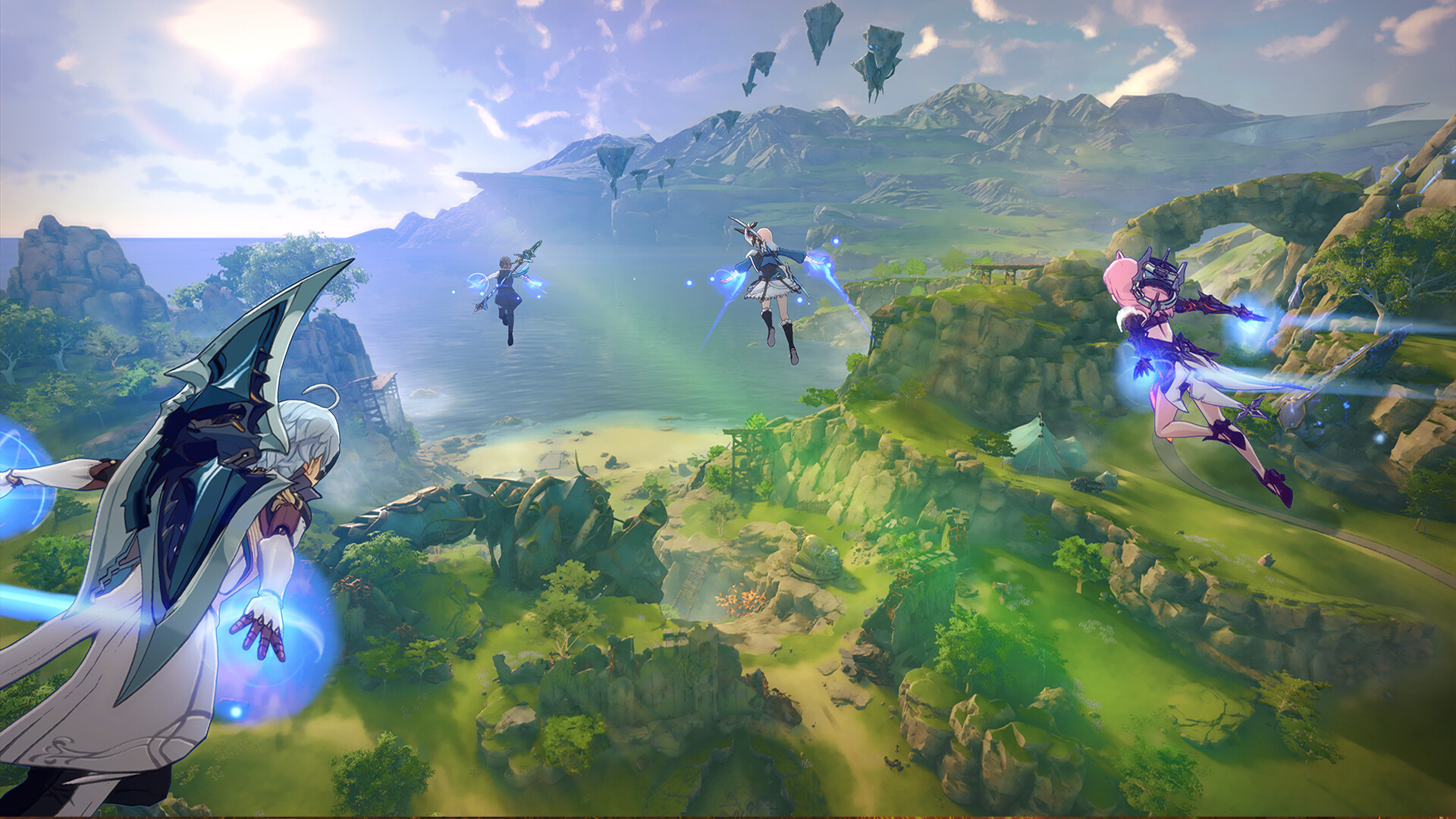 玩家角色正在與一隻火焰魔物進行激烈戰鬥