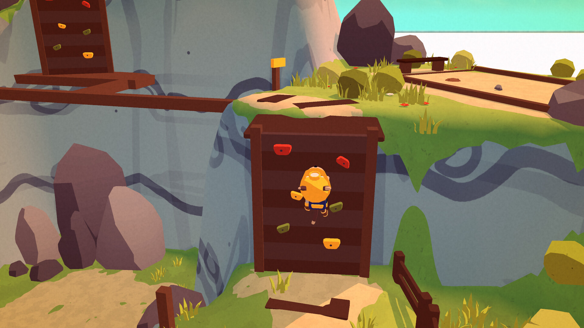 玩家可以在島嶼上自由奔跑與探索