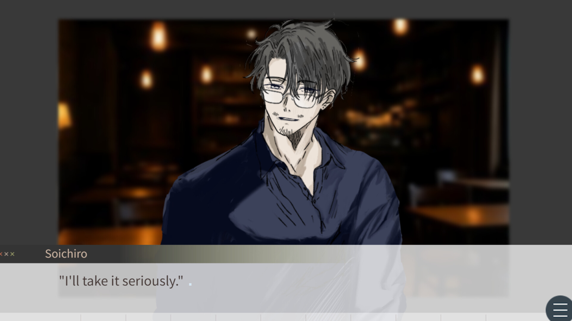 叔父在家中的日常場景