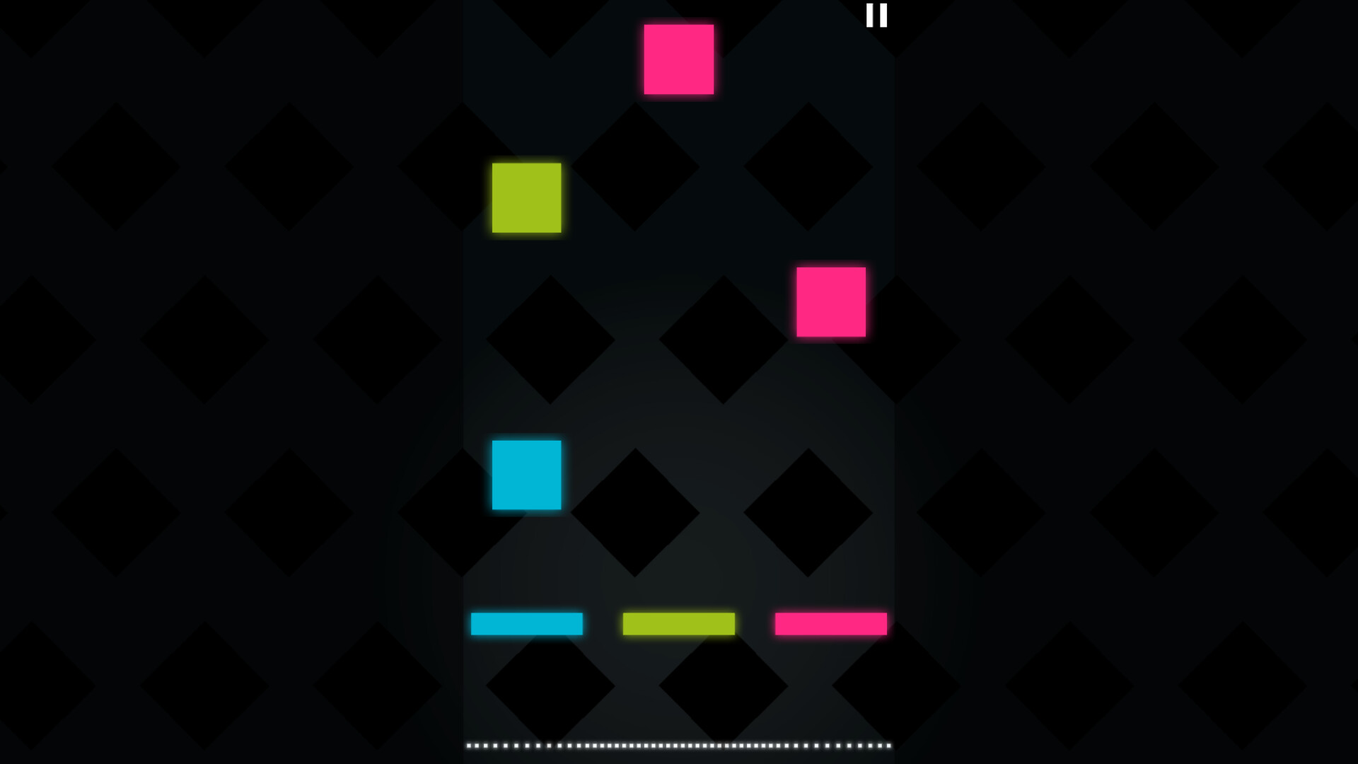 SWAP 遊戲畫面，展示了色彩鮮艷的方塊與極簡主義的介面