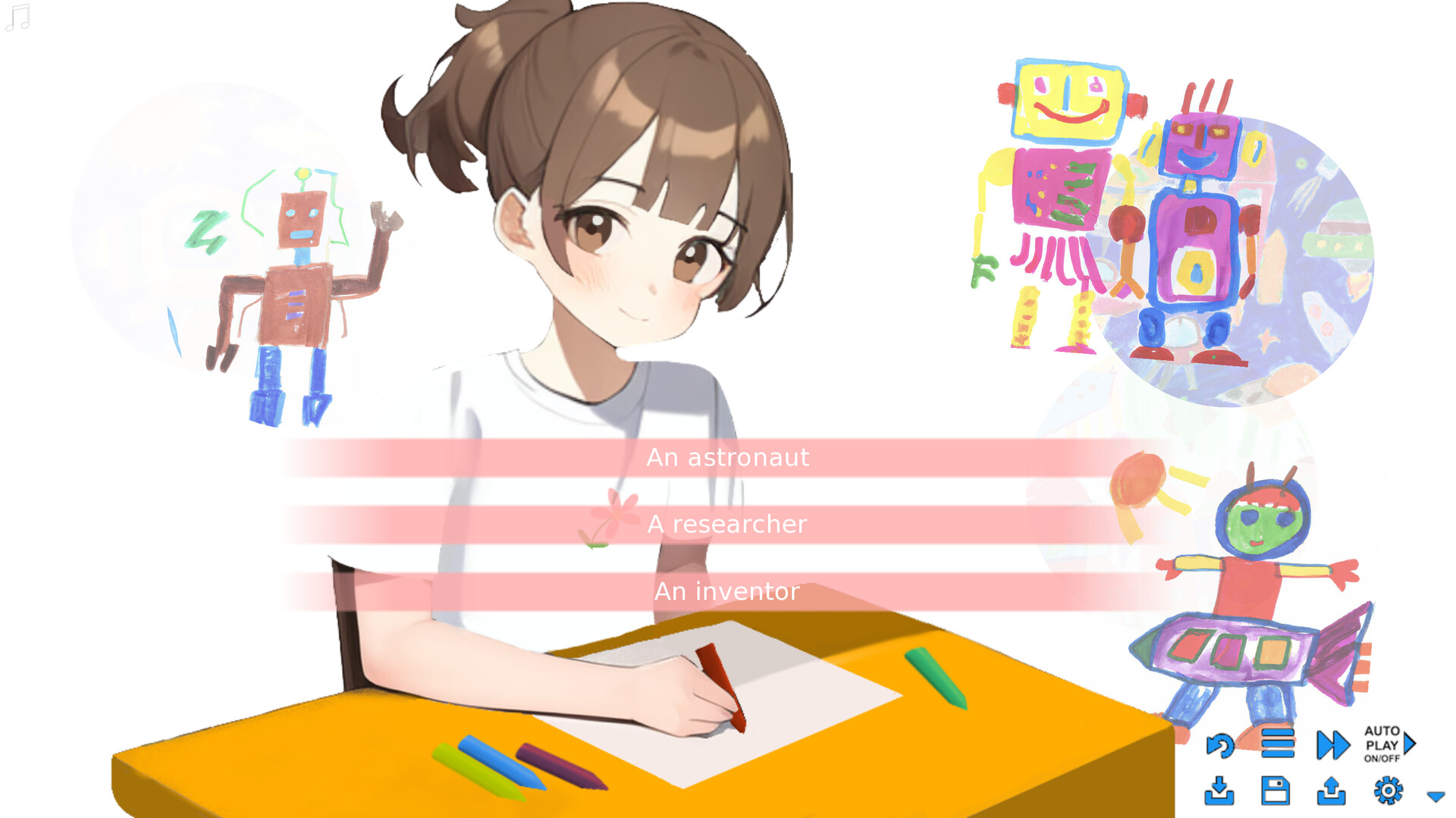 遊戲中的解謎或探索場景。