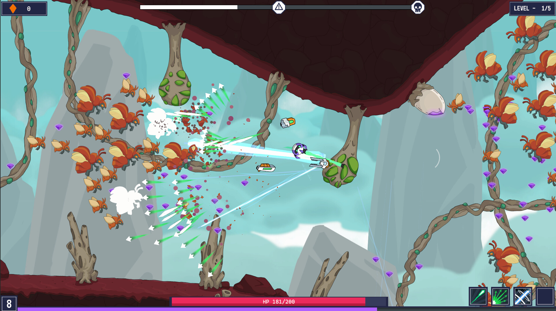 遊戲中多樣化的敵人設計