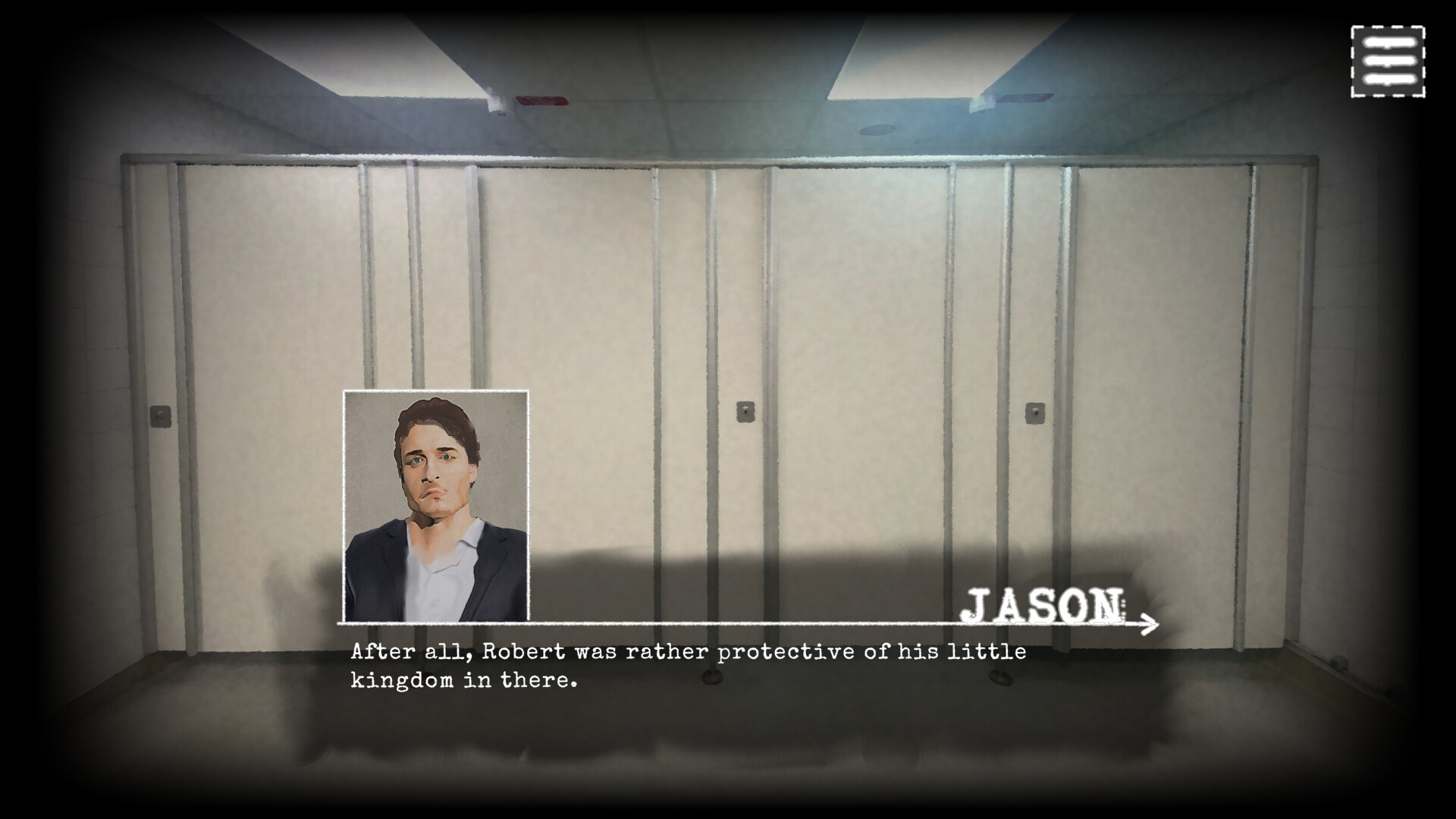 一個充滿詭異符號的房間。