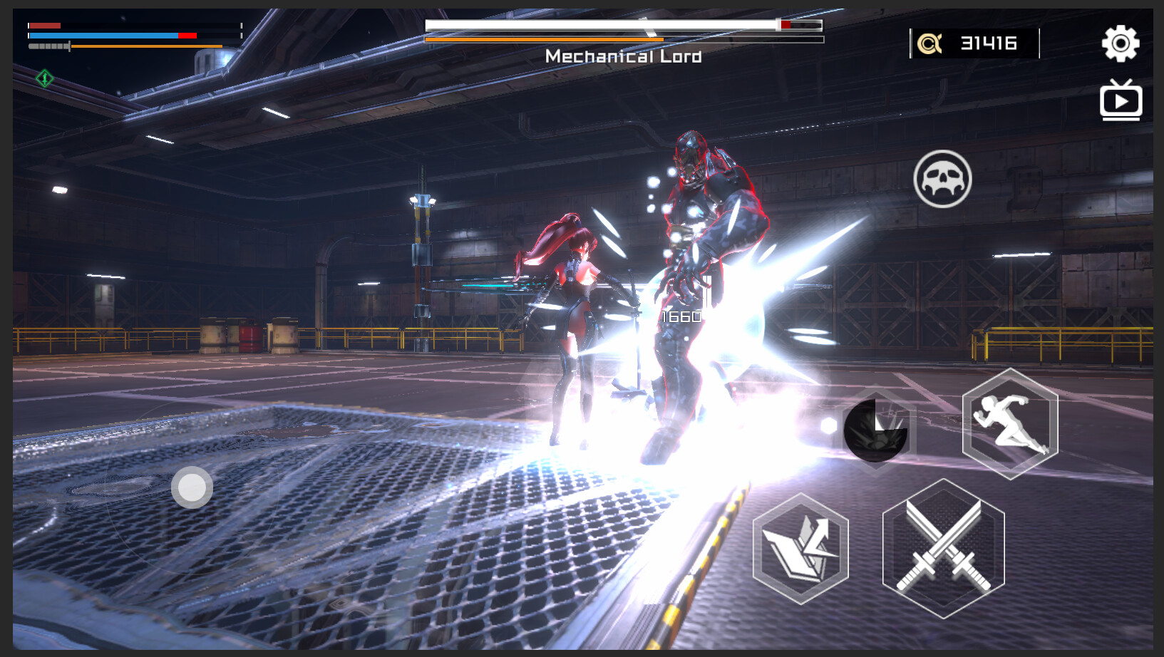 遊戲中的格擋反擊系統增添了戰鬥策略性