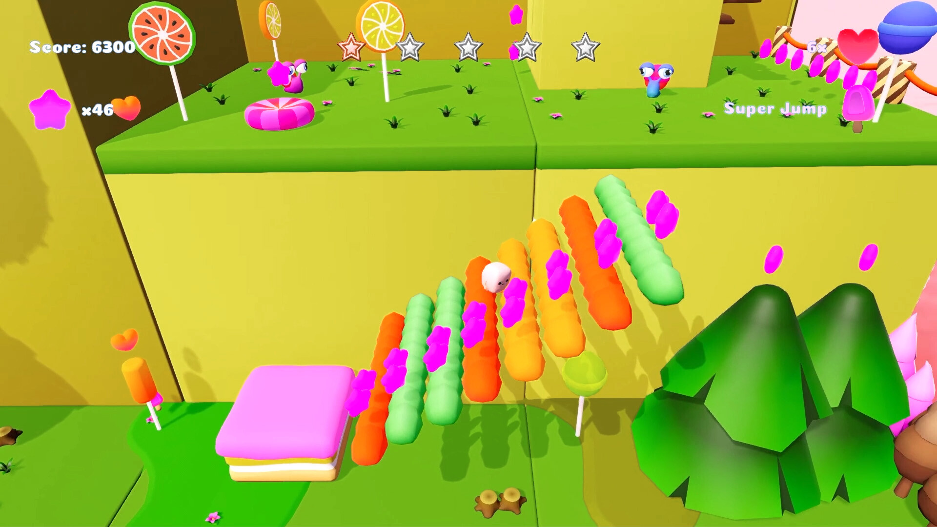 遊戲中的鬆餅村場景