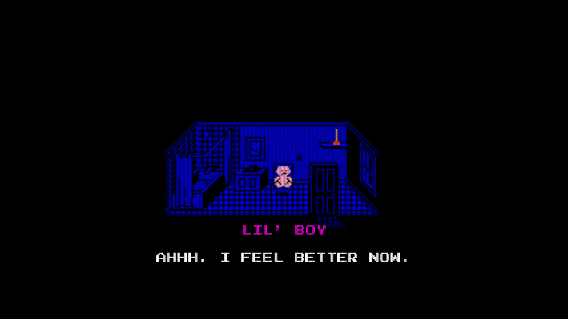 遊戲中的追逐場景,小丑手持斧頭