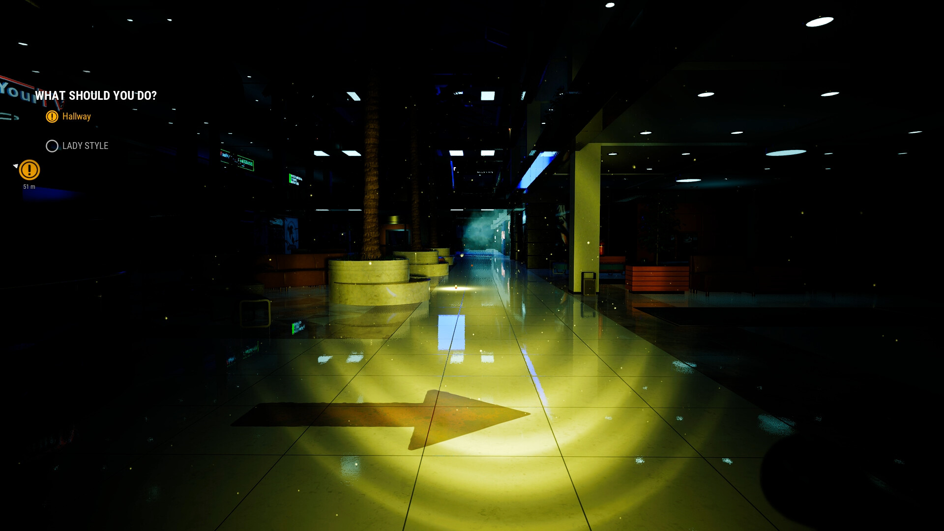 遊戲中的一個儲藏室，堆滿了箱子