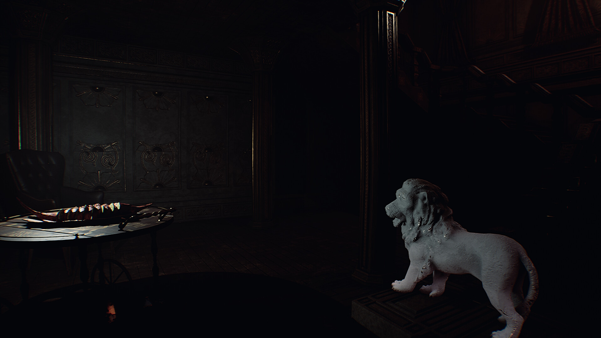 一個漂浮在空中的巨大眼睛凝視著玩家