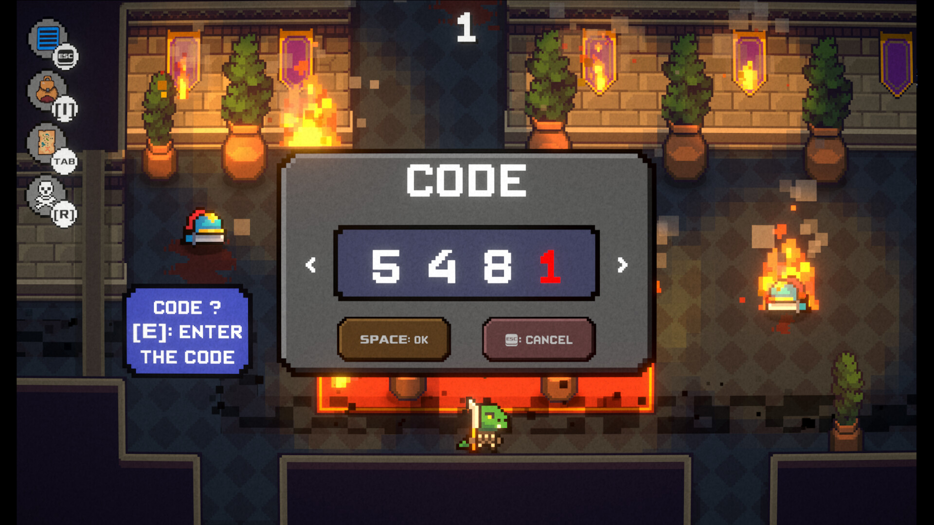 遊戲中,玩家需要在有限的步數內探索多彩的像素世界。