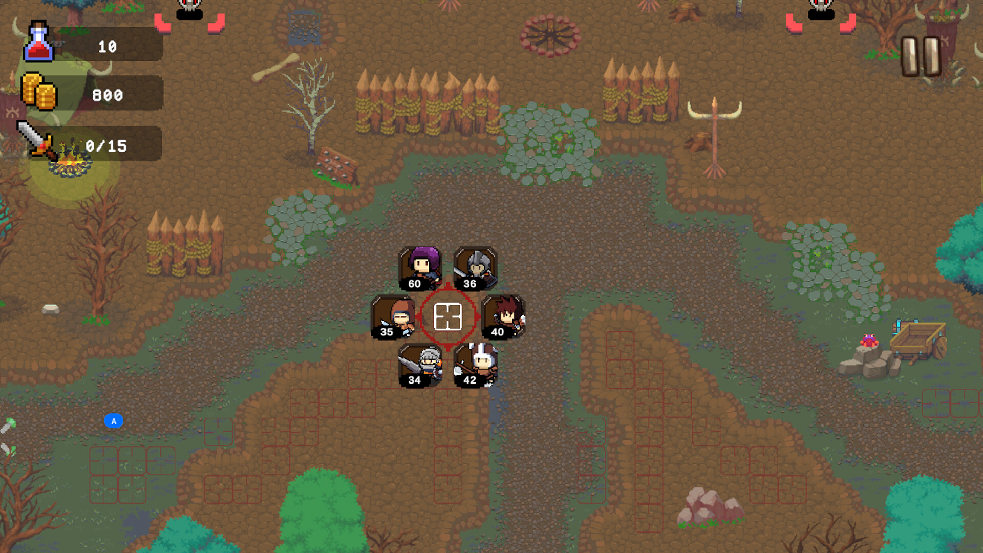 遊戲中的激烈戰鬥畫面