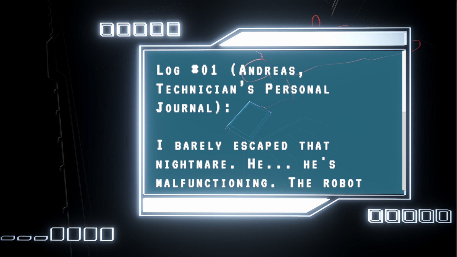 玩家必須在黑暗的走廊中躲避未知的威脅