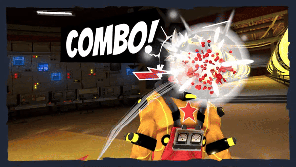 慢動作下的華麗巴掌連擊