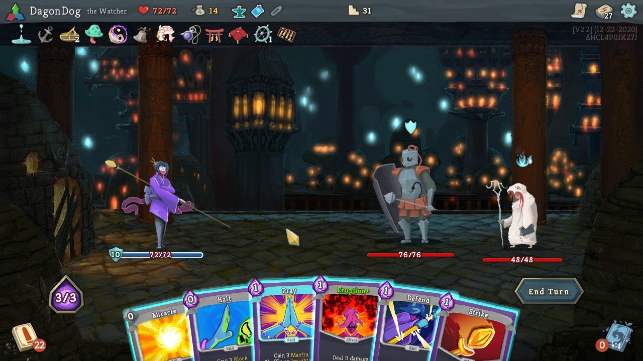 Slay the Spire 遊戲畫面