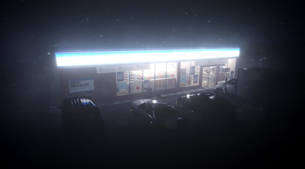 遊戲中的便利商店外觀