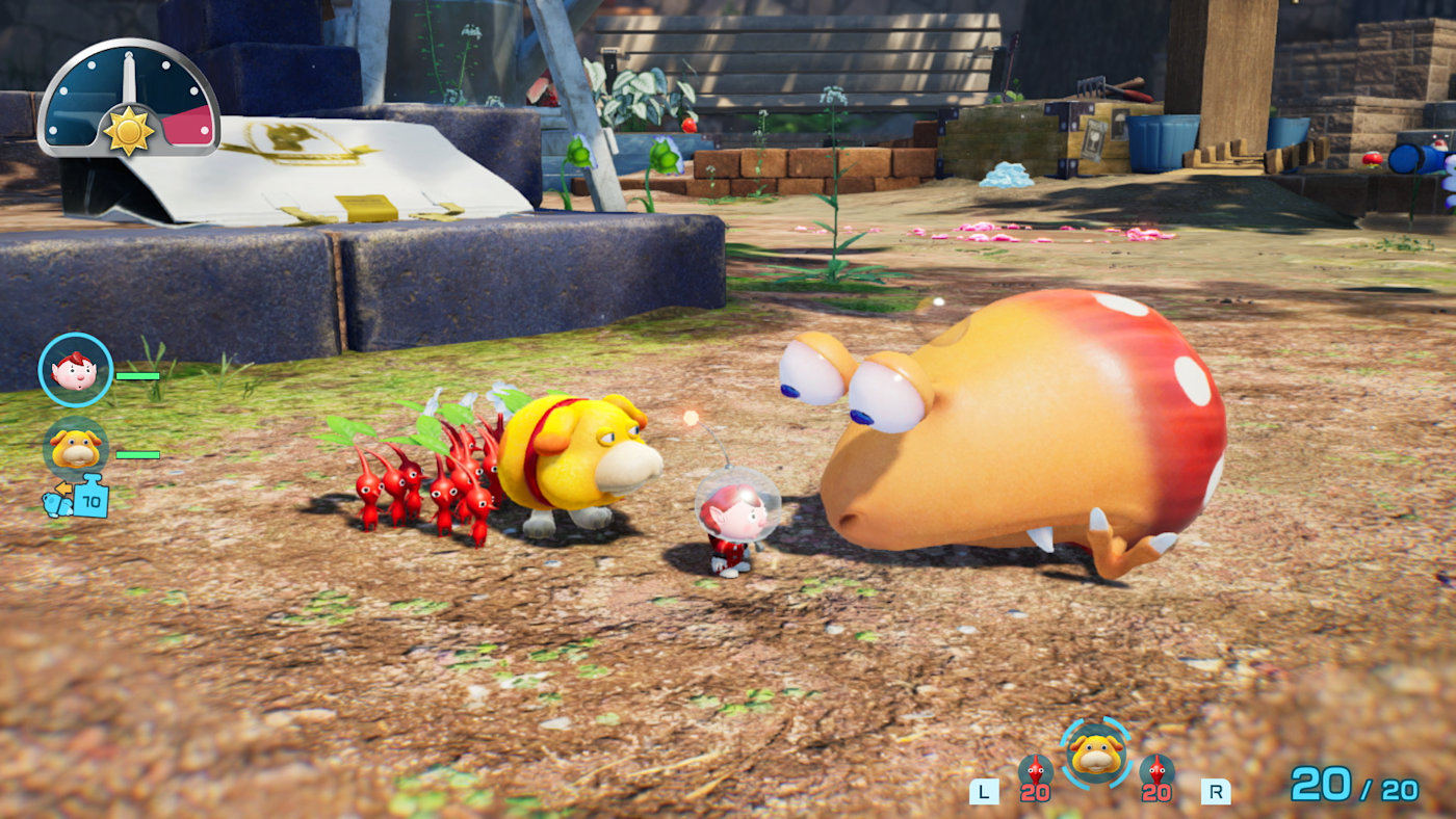 正在睡覺的原生生物在「溫馴」模式下不會輕易醒來。