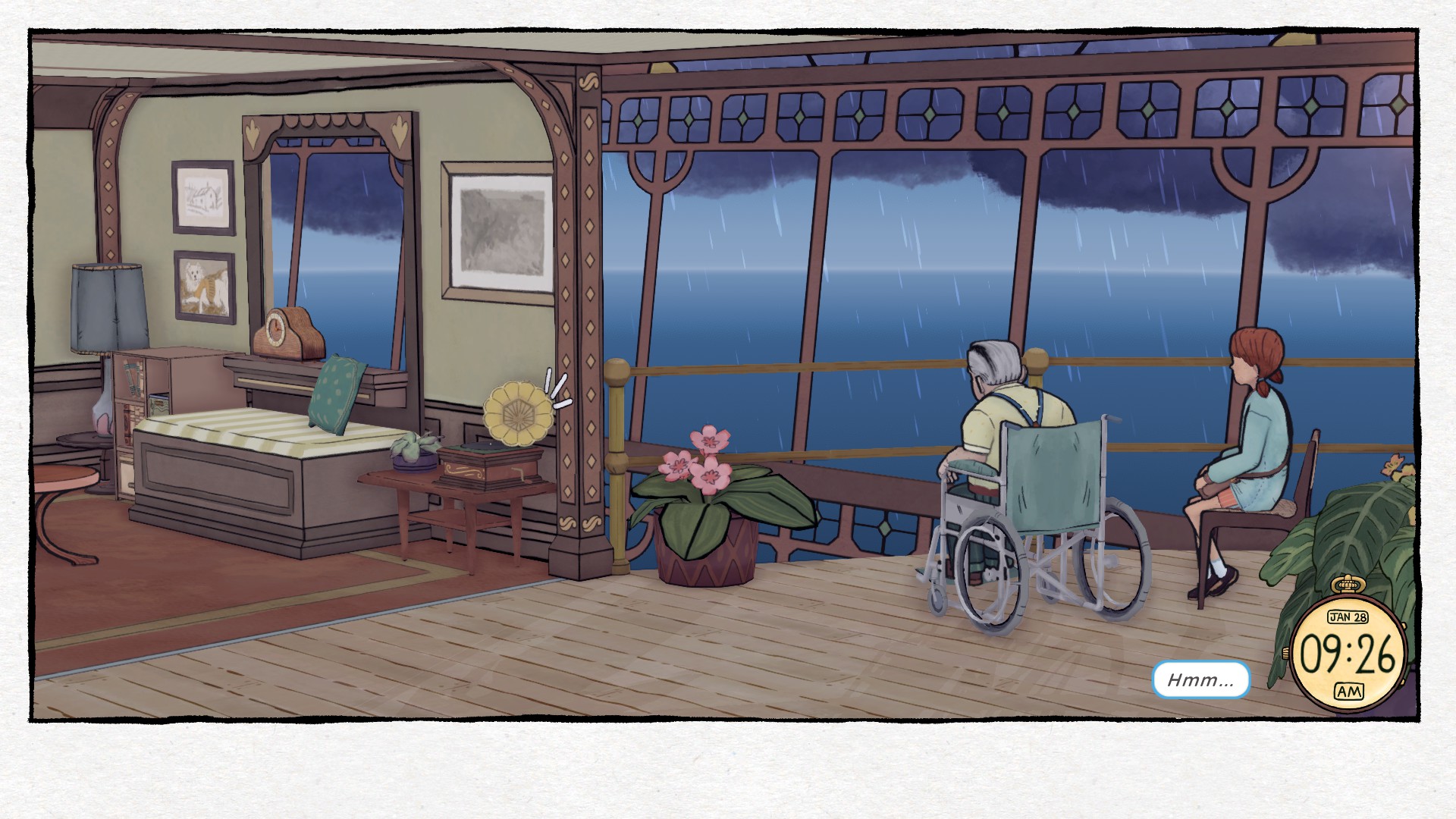 奇異的航程 (Wayward Strand) 獨特的手繪美術風格