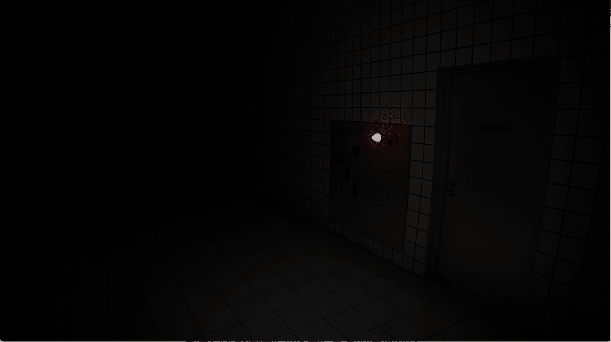 遊戲中天花板燈光熄滅的異變