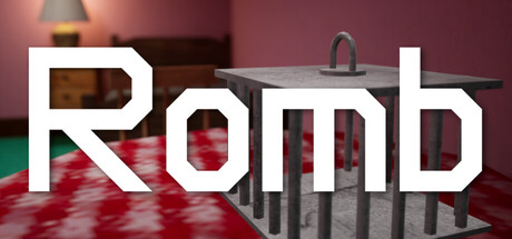 遊戲的標題橫幅，展示了一個陰暗的房間和遊戲標誌。