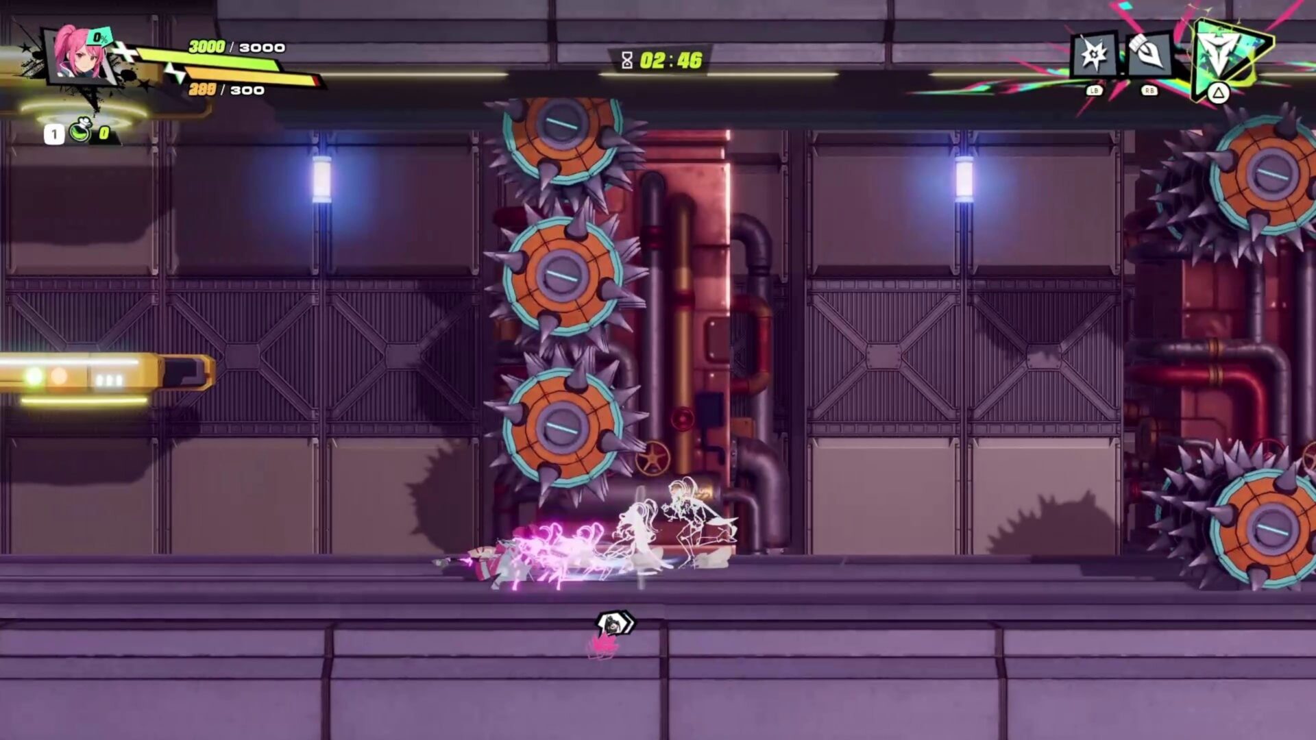 遊戲的標誌性角色之一，手持高科技武器。