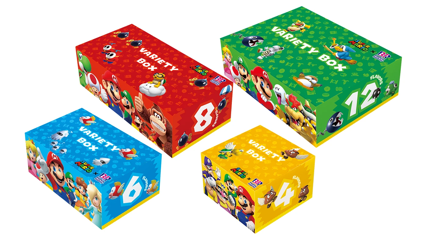 集合眾多角色的超級瑪利歐百變彩盒