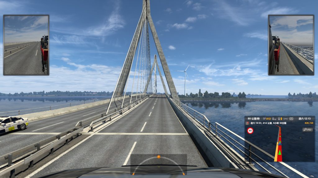 在歐洲卡車模擬 2 中欣賞沿途風景