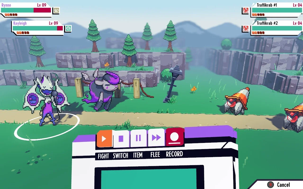 玩家與夥伴一同探索紐威勒島