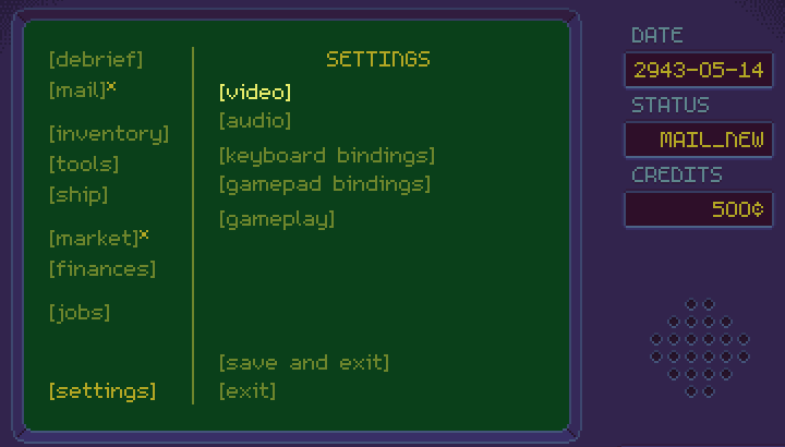高對比度 UI 模式展示
