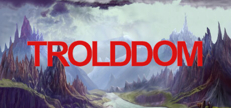 Trolddom 遊戲的標題美術圖，展示了奇幻的氛圍。