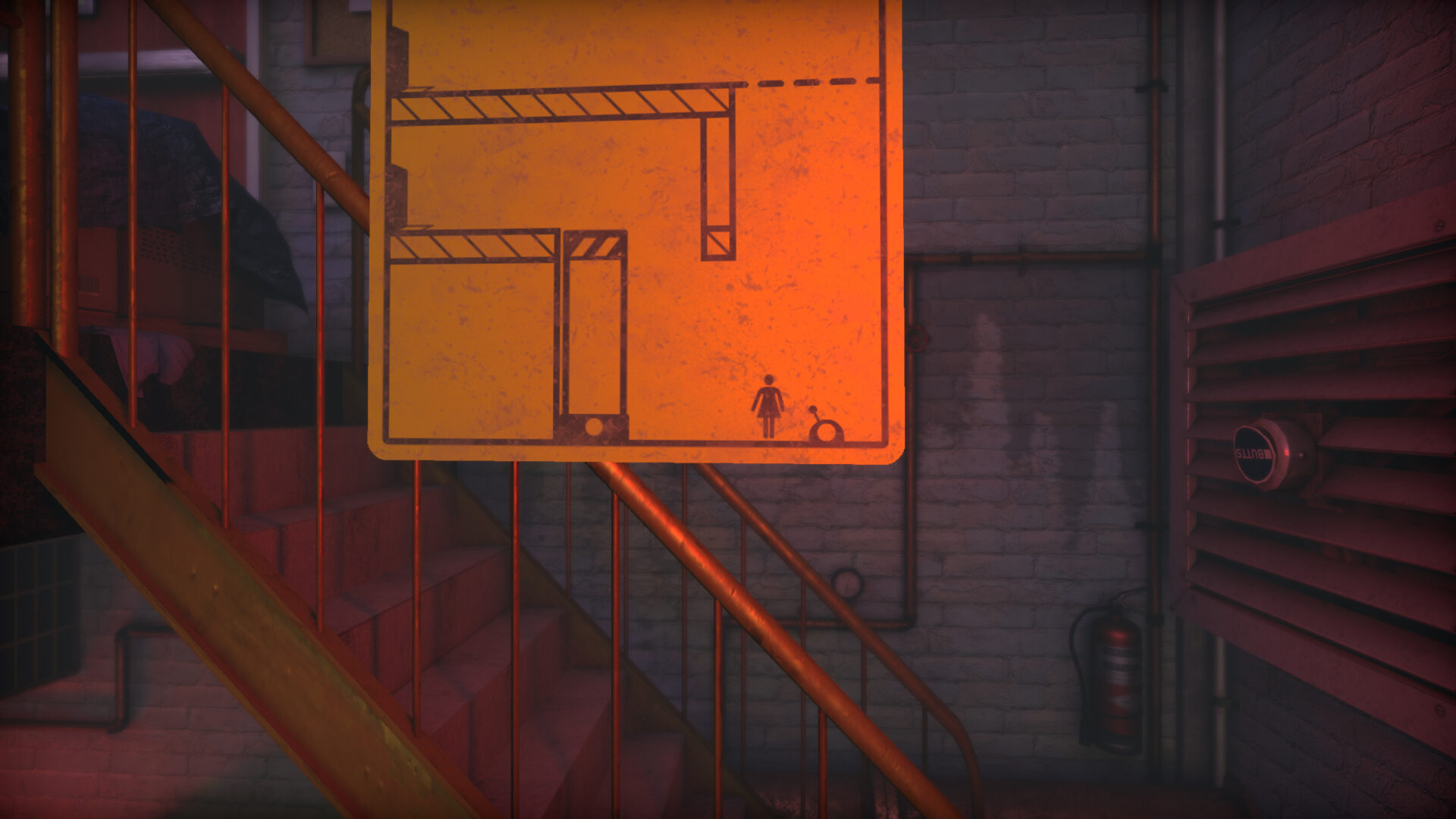 在美麗的 3D 背景中穿梭