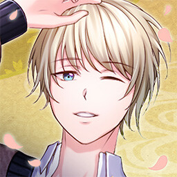 遊戲中角色對話的場景，畫風精緻