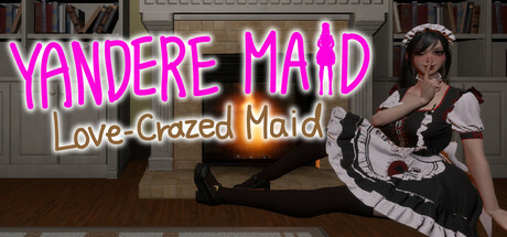 《病嬌女僕~Love-Crazed Maid~》的遊戲主視覺圖。