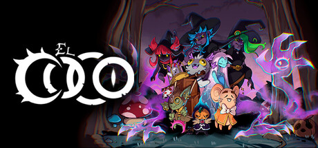 遊戲主視覺圖,展現了主角與神秘的El Coco