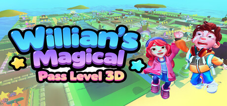 遊戲的主視覺圖，展示了兩位主角威廉與安娜以及遠方的城堡