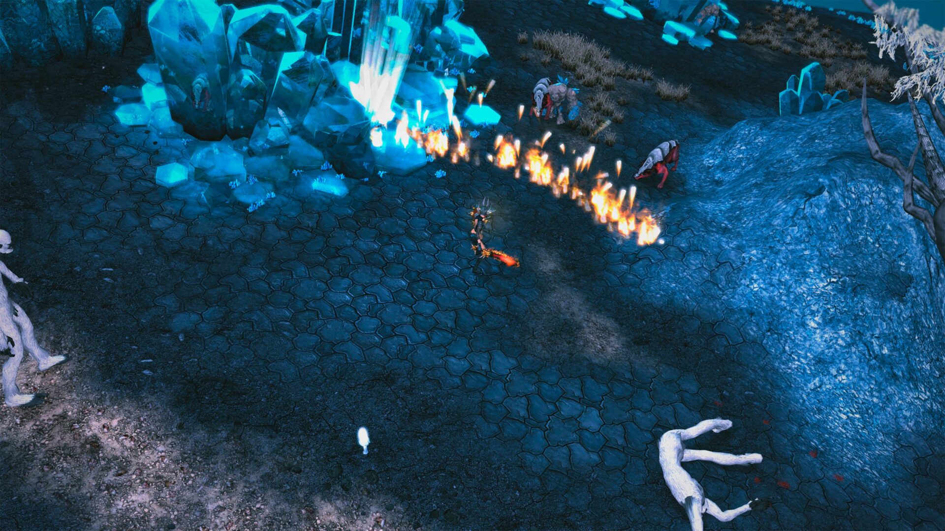 玩家將面對各種體型巨大的魔物