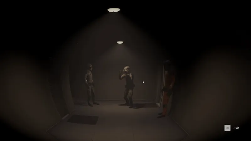 遊戲中詭異的場景變化