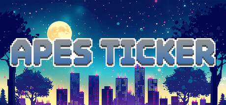 遊戲的主視覺圖,展示了繁忙的交易氛圍