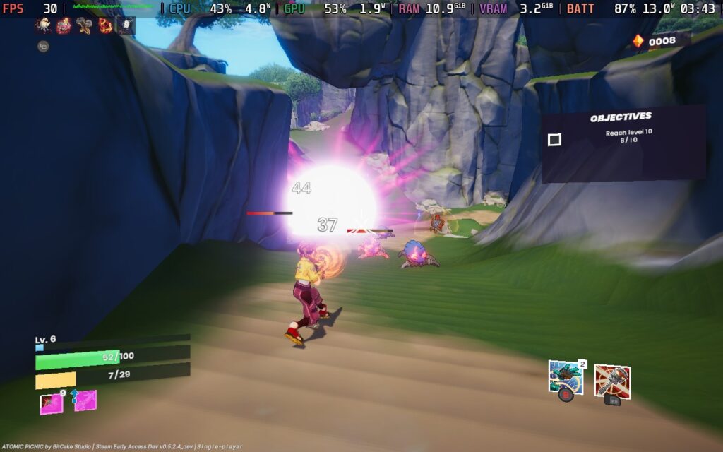 原子野餐的高機動性戰鬥