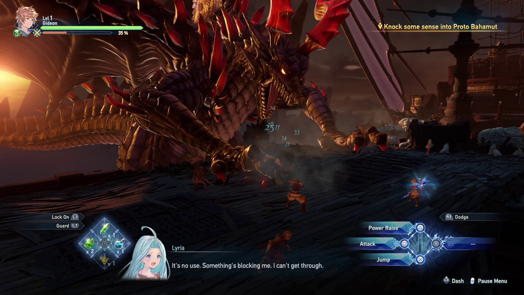 與巨龍的激烈空戰