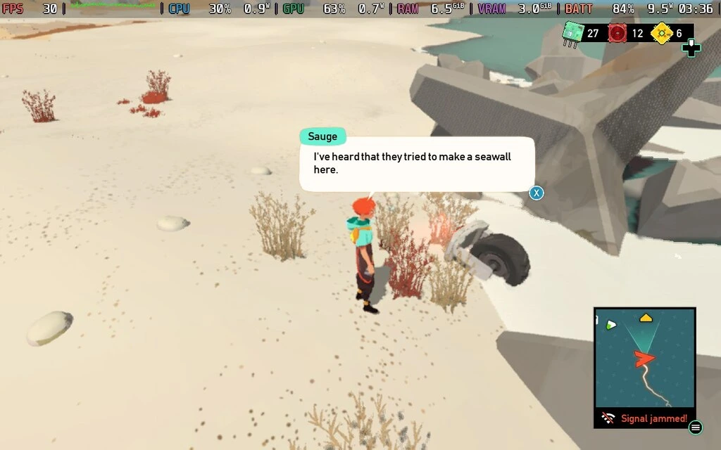 玩家扮演 Sauge 回到母星 Cigalo 尋找失蹤的姊姊