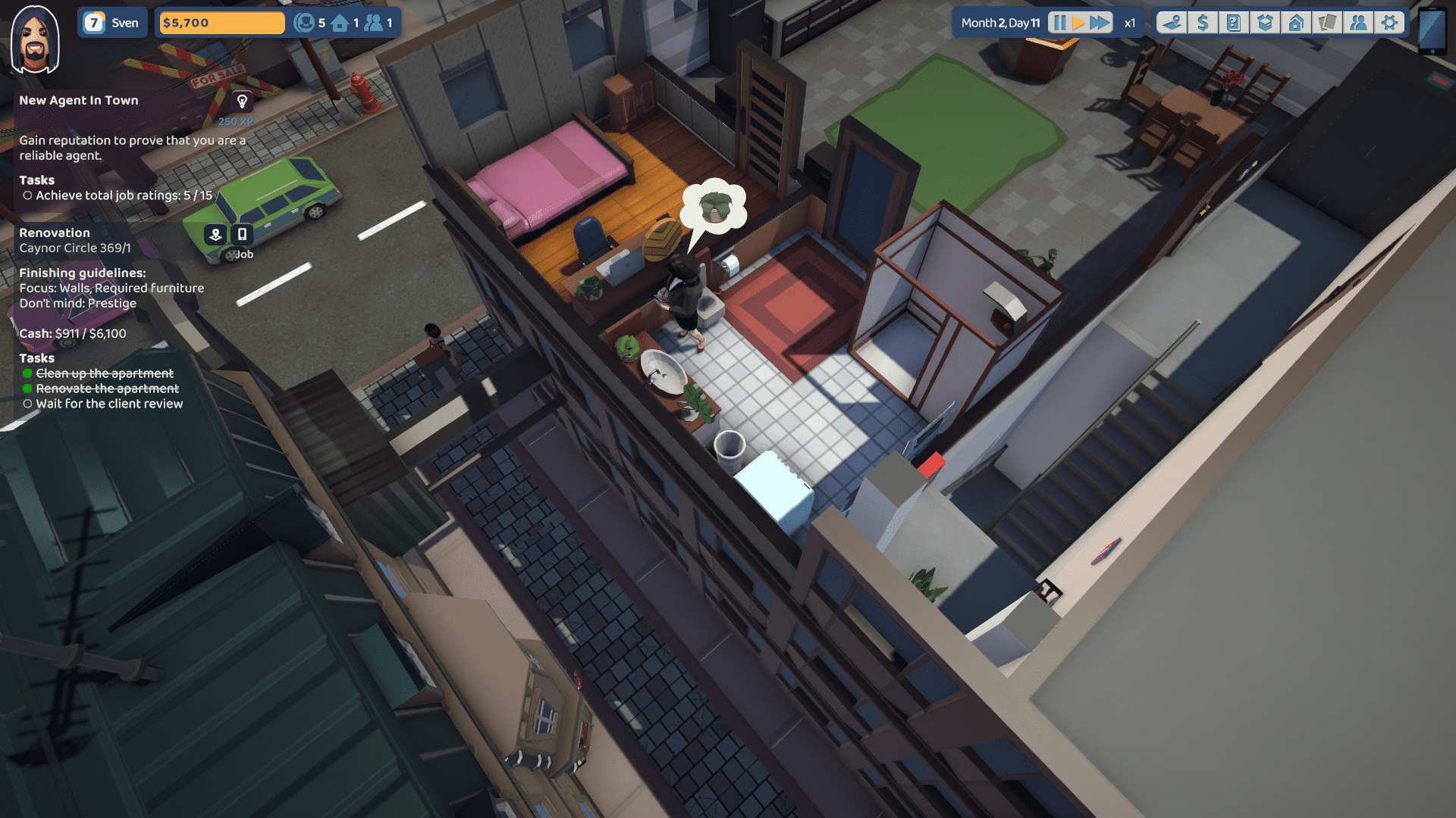 遊戲中有多種任務可以承接