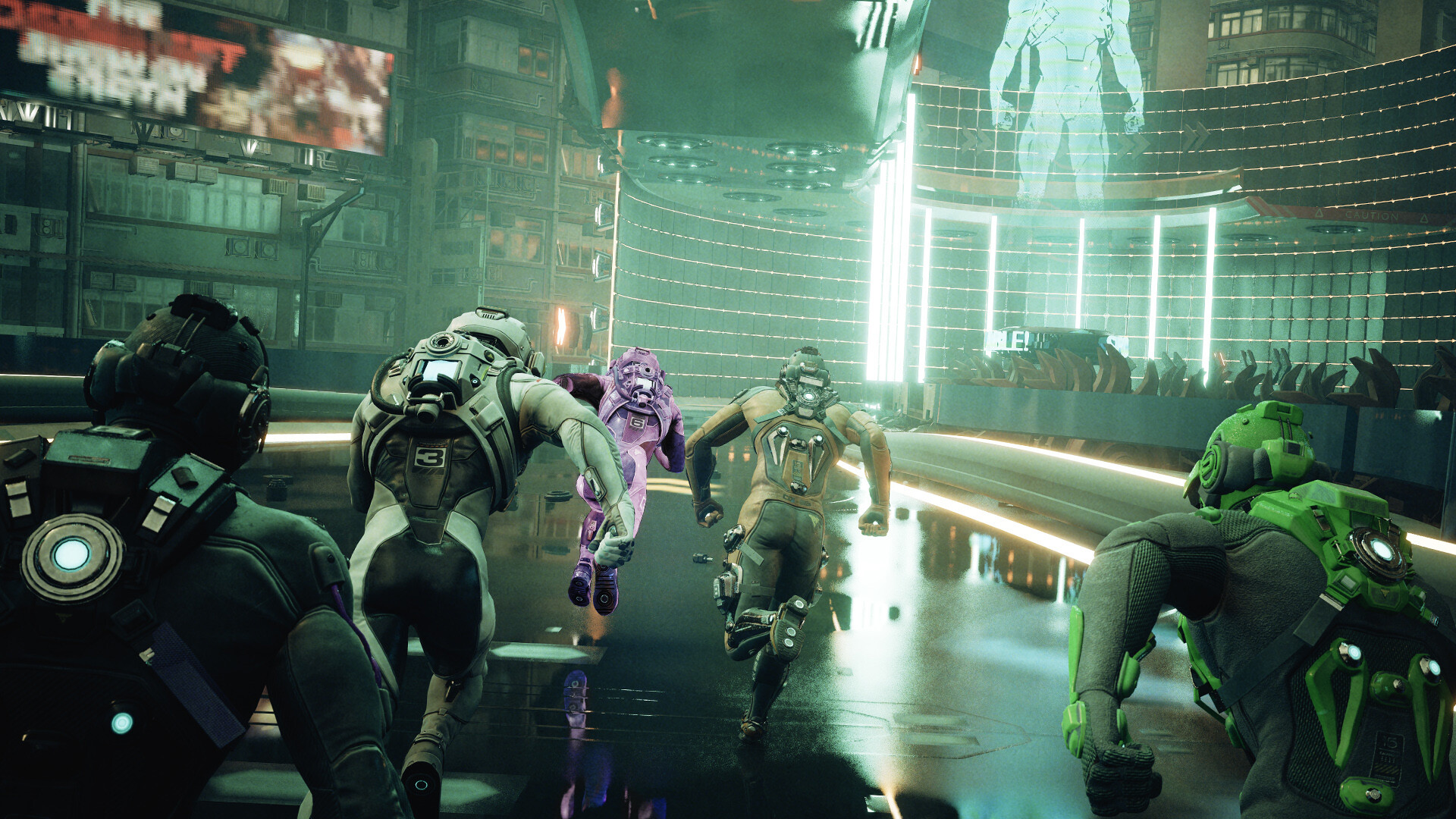 賽道上充滿了各種致命陷阱