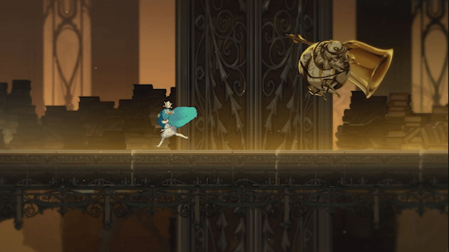 微光之鏡的戰鬥畫面