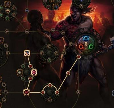 野蠻人天賦樹起點